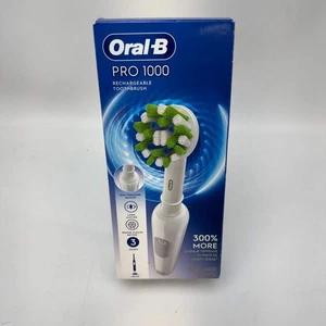 Neue Oral-B Pro 1000 Elektrische Zahnbürste Weiß - Bild 1 von 5