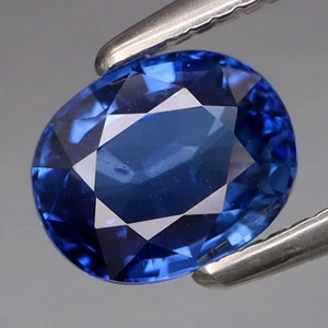 1.04Ct.Ravishing Color Cornflower Blue Normal Heated Sapphire Ceylon Good Luster - Picture 1 of 4