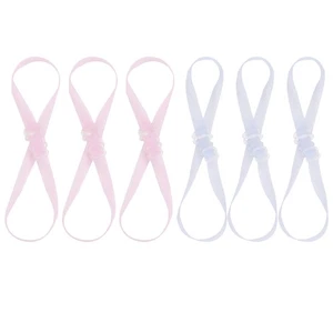 6 Pairs/pack Invisible Shoulder Strap Bra Straps Replacement Clear - Imagen 1 de 12