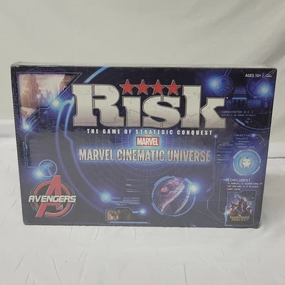 **NEW** Risk: Marvel Cinematic Universe Board Game Sealed Avengers Hasbro 2015 - Image 1 of 4