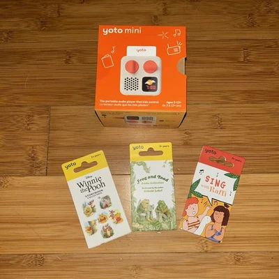 Yoto Mini con tres tarjetas TOTALMENTE NUEVO Foto 1 de 4