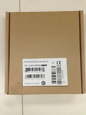 LOT 10: NEW  HP AJ652AA 90W AC/DC Laptop Charger Smart Combo Adapter NEW IN BOX - Image 1 of 2