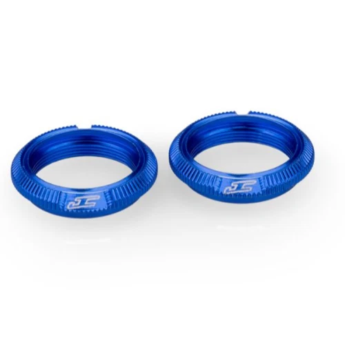 JConcepts 13mm Shock Collar, Blue, Fits AE 13mm Shock Body, 2702-1 - Image 1 of 1