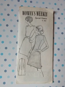 Late 60s Vintage Sewing Pattern Misses' Dress Bust 36, Factory Folded,... - Picture 1 of 6