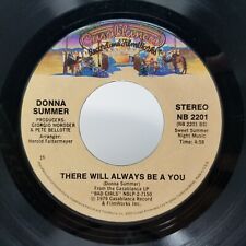 Donna Summer There Will Always / Dim All The Ligh R&B Soul 45rpm 7" Vinyl Record