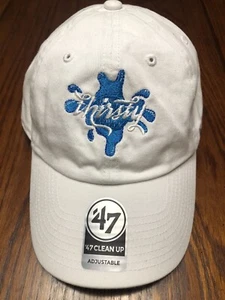 “Thirsty” Funny Water Splash ‘47 Forty Seven Strapback Baseball Dad Cap Hat NWT - Picture 1 of 9