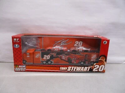 2007 Winners Circle Tony Stewart Hauler Tin Set 1/64 - Image 1 of 2