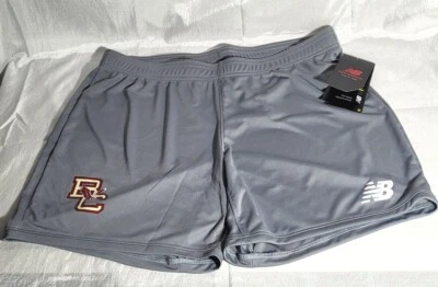 Women's New Balance Boston College Eagles Moisture Wicking Shorts Gray - Medium - Image 1 of 4