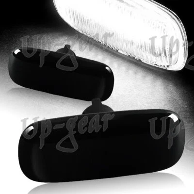 For Audi A4 A6 A8 TT Smoke Lens White LED Turn Signal Side Marker Light Lamp - Image 1 of 4