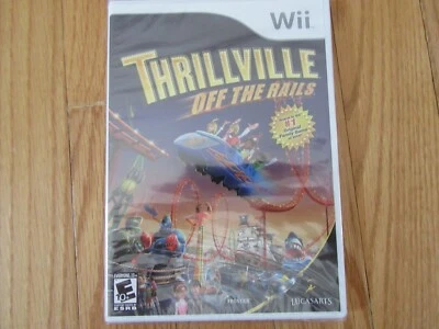 WII Game Brand New in Wrapper Thrillville Off The Rails 10+ Video Game - Image 1 of 4