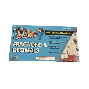 Quizmo Fractions & Decimals New in box. - Picture 1 of 2