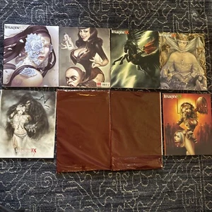 Imagine FX Magazine 2010 Lot Of 8, Two Still Sealed, 2 Have CD - Picture 1 of 10