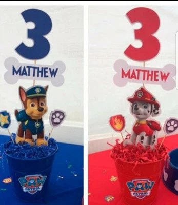 Centros de mesa de hueso de personajes  Foto 1 de 4