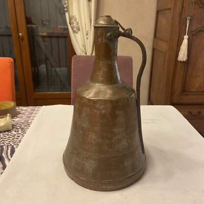 Aiguière Ancienne Cruche Pichet Broc en Cuivre Vintage - Photo 1/4