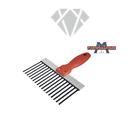 Marshalltown 8” 200mm Plastering Plaster / Drywall Scarifier / Comb Tool M722