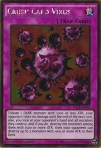 YuGiOh - Crush Card Virus - PGL2-EN070 1st Edition Gold Rare - Light Play LP - Picture 1 of 1