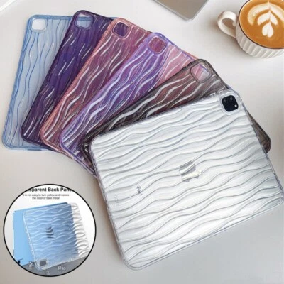 Case Clear TPU Shockproof Cover For iPad 5/6/7/8/9/10th Gen Air Mini 4 5 Pro 11 - Image 1 of 4