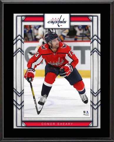 Conor Sheary Washington Capitals 10.5" x 13" Sublimated Player Plaque Cover