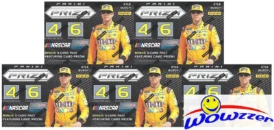(5) 2018 Panini Prizm Nascar Racing Sealed EXCLUSIVE Blaster Box-CAMO PARALLELS! - Image 1 of 2