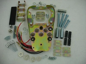 MOUNTING KIT SPEEDOMETER CAST DASH IGNITION LIGHT HARLEY FATBOB FLH FXWG FXST - Picture 1 of 7
