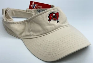 Vintage 1990’s Tampa Bay Buccaneers Visor LOGO Twins Enterprise Hat NFL Cap OSFA - Picture 1 of 17