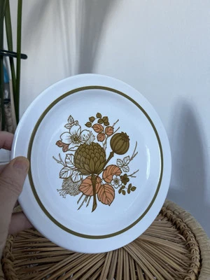 Vintage Midwinter Countryside Side Plate Floral Retro Dining  Bread Plate 7” - Image 1 of 4
