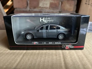 1:43 scale High Speed - BMW 7 Series - Grey - brand new Boxed - Picture 1 of 3