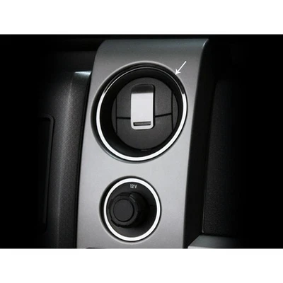 Anéis de acabamento de ventilação dianteiros ACC compatíveis com 2010-2014 Ford F-150 Raptor - aço inoxidável - Imagem 1 de 4