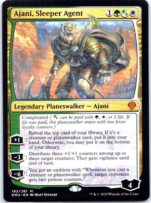 #192 Ajani, Sleeper Agent Dominaria United Mythic - Image 1 of 2