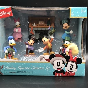 Disney 2016 Holiday Figurine Collector 7 Piece Set Christmas Carol NEW - Picture 1 of 2
