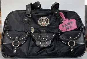 Kathy Van Zeeland Rolling Duffel Bag / Carry On / Travel - Picture 1 of 24