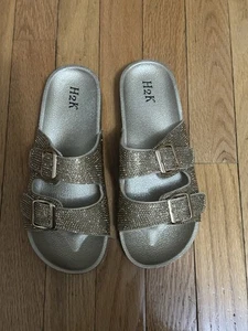Woman’s Rhinestone Slides  - Picture 1 of 5