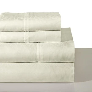 300 Thread Count Printed Sheet Set Bone Twin - Picture 1 of 8