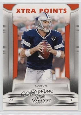 2009 Playoff Prestige Xtra Points Orange /300 Tony Romo #27 - Image 1 of 2