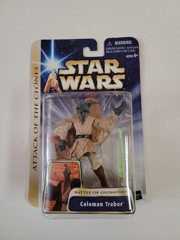 Star Wars Coleman Trebor Battle of Geonosis Attack of the Clones Hasbro 2003 Cover