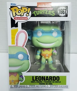 LEONARDO - PASCUA NICKELODEON Teenage Mutant Ninja Turtles Funko ¡POP! #1667 NUEVO - Imagen 1 de 15
