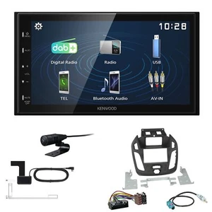 Kenwood Autoradio für Ford Tourneo Transit Connect schwarz mit Display - Bild 1 von 5