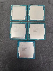 lot of 5 INTEL CORE i3-4160 DUAL-CORE LGA1150 3.60Hz - Picture 1 of 1