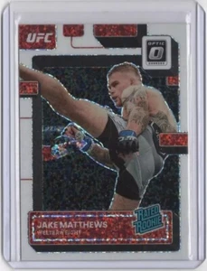 2023 Donruss Optic UFC Jake Matthews RC White Sparkle Prizm Rookie SSP #116 - Picture 1 of 2