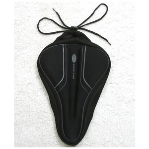 New Bell 700 Memory Foam Comfort Channel Black Bike Seat Cover 11" x 8" x 1" W20 - Picture 1 of 5