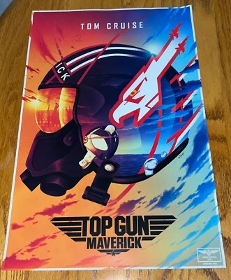 Top Gun: Maverick - AMC Event Poster 11 X 17 (slight crease) Limited Edition New