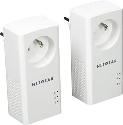 Netgear PLP1000 PowerLINE 2er Set CPL bis zu 1000 MBit/s (französischer Stecker) - Bild 1 von 4