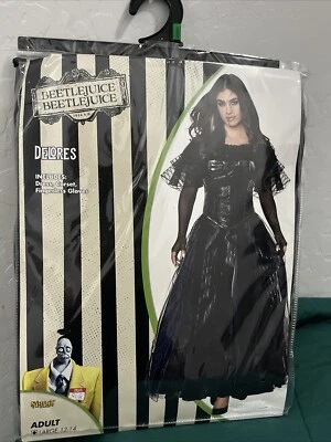 NWT Beetlejuice’s Wife Delores Womens Small/S 4/6 Halloween Costume Dress - Image 1 of 4