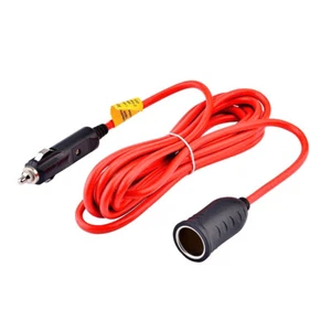 12V 24V Car Cigarette Lighter Extension Cord 3.6 M Socket Female Socket Plug - Picture 1 of 9