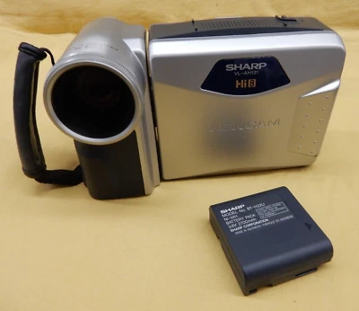 Sharp VL-AH131 HI8 / 8MM  ViewCam Camcorder Video Camera **UNTESTED**AS-IS** - Image 1 of 4