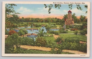 Postal de Rock Garden at Harmon Park en Kearney Nebraska - Imagen 1 de 2