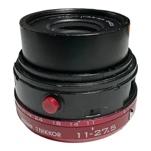 Lente Nikon 1 Nikkor 11-27,5 mm f/3,5-5,6 - Rojo - PIEZAS/REPARACIÓN - Imagen 1 de 5