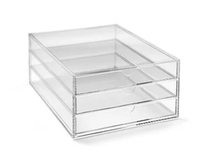 Clear Acrylic 3 Tier Paper Sorter - A4 Portrait - Picture 1 of 8