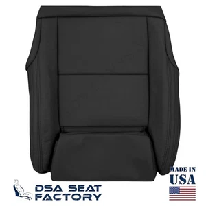 For 2016 - 2019 Mercedes-Benz CLA250 Leatherette Driver Bottom Seat Cover Black - Picture 1 of 5
