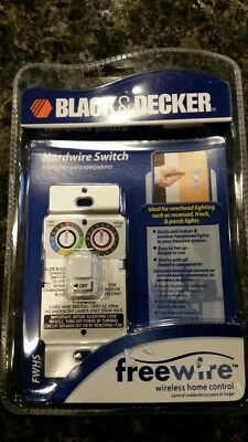 Interruptor de cableado inalámbrico Black & Decker Freewire FWHS Foto 1 de 2